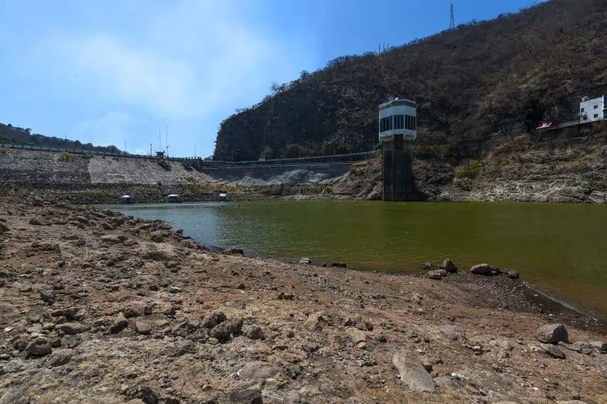 Some dams in Mexico maintain historic lows, due to the extended drought in the country.