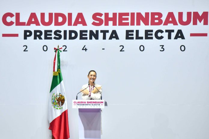 President-elect Claudia Sheinbaum