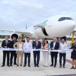 The first flight to connect Germany with #Tulum, the heart of the Maya Zone, arrives.