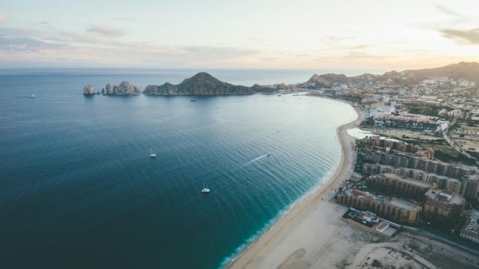 Panoramic view of Los Cabos, Baja California Sur, Mexico