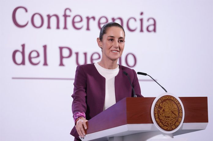 President Sheinbaum speaks at her morning press conference