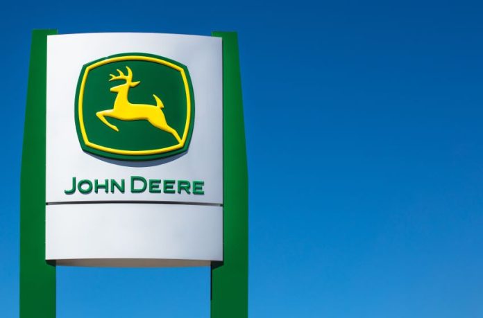 John Deere sign