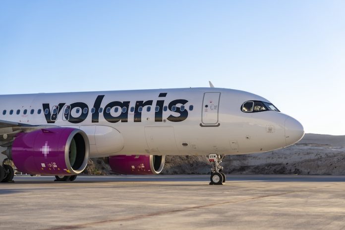 A Volaris airplane